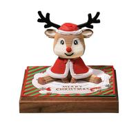 Generisch Zeitstück Calendrier 2026 - Agenda avec motif cerf - Sculpture en papier 3D - Pour enseignants, école, salle de ntraînement