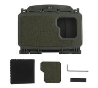 Generische Boîte de rangement pour tableau de navigation, boîte de téléphone portable, étui d'équipement instantané (vert foncé)