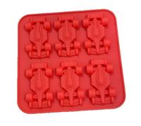 Generisches F1 Ice Form Moule à glaçons en silicone pour voiture de course Rouge