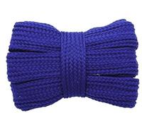 Générlque Lacets Lacets plats de 2cm de largeur, espadrilles décontractées, for chaussures, corde, 100/120/140/160CM, 1 paire(Royal blue,100cm)