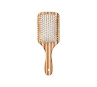 (Generous) Ergonomic Bamboo Hairbrush with Massaging Air Paddle Stylis Comb for Healthy Scalp on Travel For Healthy Hair