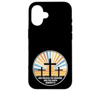 Genèse 1:1 1 1 - Dieu Jésus Croix Chrétienne Ciel Terre Coque pour iPhone 16