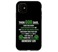 Genèse 1:29 Écriture Coque pour iPhone 11