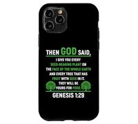Genèse 1:29 Écriture Coque pour iPhone 11 Pro