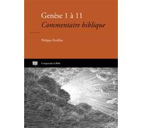 Genèse 1 à 11 Commentaire biblique - Perrillat Philippe - Cle Eds - broché - Etude