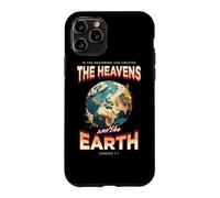 Genèse 1 Au Commencement, Dieu a créé Les cieux et la Terre. Coque pour iPhone 11 Pro
