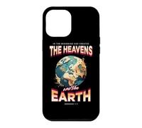 Genèse 1 Au Commencement, Dieu a créé Les cieux et la Terre. Coque pour iPhone 12 Pro Max