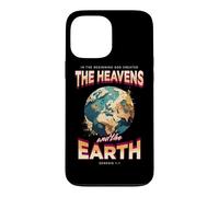 Genèse 1 Au Commencement, Dieu a créé Les cieux et la Terre. Coque pour iPhone 13 Pro Max