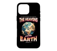 Genèse 1 Au Commencement, Dieu a créé Les cieux et la Terre. Coque pour iPhone 16 Pro Max