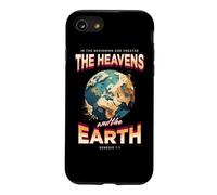 Genèse 1 Au Commencement, Dieu a créé Les cieux et la Terre. Coque pour iPhone SE (2020) / 7/8