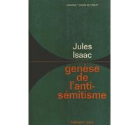 Genèse De L'antisémitisme