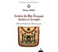 Genèse du rite écossais ancien et accepté