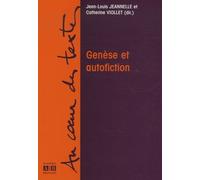 Genèse Et Autofiction