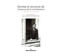 Genèse et structure de L'Essence de la manifestation - Jean Leclercq - Hermann - broché - Etude