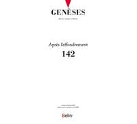 Genèses n° 142 (2026-1) Après l’effondrement. Institutions, corps et champs pris dans les changements de régimes brutaux - Collectif - Puf - broché - Revue