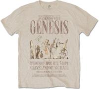 Genesis - "An Evening With" T-shirt Homme/Femme Unie RO4258 (XL) (Sand)