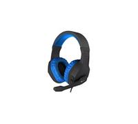 Genesis Argon 200 - Micro-casque - circum-aural - filaire - jack 3,5mm - noir, bleu