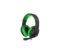 Genesis Gaming Micro-casque Argon 200 circum-aural filaire jack 3,5 mm noir/vert