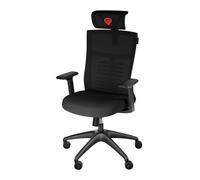 Genesis Astat 200 Fauteuil de Gaming Ergonomique Noir Mesh PureFlow avec Repose-bras 3D