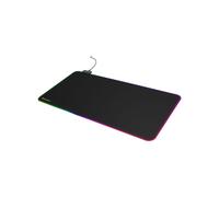GENESIS Boron 500 XXL RGB - Tapis de Souris Gaming 800x400mm Noir - Surface Tissu, Base Caoutchouc, Rétroéclairage Multicolore 12 Modes, Alimentation USB