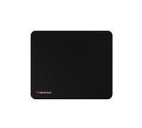 GENESIS Carbon 500 M Logo - Tapis de souris gaming noir 250x300x2.5mm - Surface tissu, base caoutchouc, traitement imperméable - NPG-0658