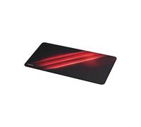 GENESIS Carbon 500 Maxi Flash G2 Tapis de souris gaming 900x450mm, surface image tissu/caoutchouc, base antidérapante, coins anti-enroulement, 2.5mm, noir/rouge