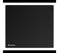 GENESIS Carbon 700 XL Tapis de souris gaming 450x400x3mm Noir, surface tissu, base caoutchouc antidérapante, rebords cousus, résistant à l'eau.