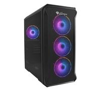 Genesis Gaming Boîtier Gaming IRID 503 ARGB MATX 1x USB 3.0, 2x USB 2.0, verre trempé