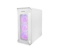 GENESIS CASE MIDI TOWER IRID 505 White NPC-1871