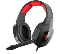 Genesis Casques avec Microphone Argon 400 Rouge Noir