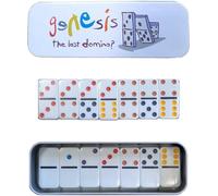 Genesis - Ensemble de dominos "The Last Domino ?" RO10095 (Taille unique) (Blanc/Multicolore)