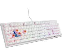 Genesis Gaming Clavier mécanique THOR 303/RGB/Outemu Peach Silent/Câble USB/US Layout/Blanc