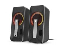GENESIS Helium 100BT RGB Noir, Argent avec Fil &sans Fil 10 W