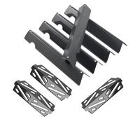 Genesis ii Lot de 300 pièces de barbecue pour Weber Genesis 2 300 E-315 II E-310 II E-330 II S-310 II LX E-340 II E-335 II S-335 II SE-335 Barres aromatisantes et déflecteur de chaleur pour Weber