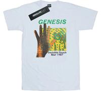 Genesis - "Invisible Touch Tour" T-shirt pour homme BI44348 (XXL) (Blanc)
