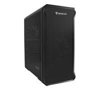 Genesis Gaming Boîtier Demi-Tour Micro ATX Irid 503 – Ventilateurs 120 mm – Noir