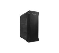 Genesis Gaming Boîtier PC Irid 505 Midi Tower Noir – ATX/micro-ATX/Mini-ITX, 2x USB 3.2 / 2x USB 2.0
