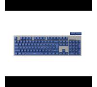 GENESIS LEAD 300 - Jeu de 106 capuchons de clavier mécaniques en ABS, couleur bleue, layout Anglais US, extracteur inclus, 122g