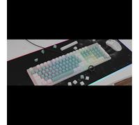 GENESIS LEAD 300 Kit de 112 Capuchons de Clavier Vert en ABS, Disposition QWERTY US, pour Clavier Mécanique, Extracteur Inclus, Poids 122g