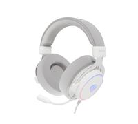 GENESIS Neon 764 Casque Avec fil Arceau Gaming USB Type-A Blanc
