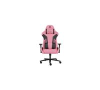 GENESIS Nitro 720 Siège Gaming PC Noir/Rose, Coussin d'air, 150kg max, Inclinable 0-135°, Accoudoirs 3D, Hauteur 128-135cm, Roues 6cm, Métal/Tissu/Cuir