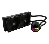 GENESIS NLG-2318 Système de Refroidissement Liquide All-in-One pour Processeur, Noir, 2 Ventilateurs