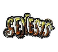 Genesis Orange Classic Logo Pin Badge