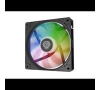 GENESIS Oxal 120 ARGB - Ventilateur 120mm Noir - 1150-1450 RPM - 22.1 dB(A) - Roulement Manchon - Connecteur 3-Pin - 1.7 mmH2O - 50000h MTTF