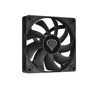 GENESIS Oxal 120 Ventilateur 120mm Noir 1300RPM 22.1dB 46.1CFM 1.05mmH2O Connecteur 3-Pin MTBF 50000h pour Boitier PC