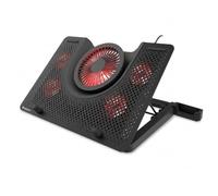 Genesis Support de refroidissement Oxid 550 pour PC portable 17,3" 2800 tr/min Noir