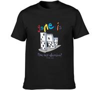 Genesis Peter Gabriel The Last Domino Tour 2020 Black Men T-T-Shirts à Manches Courtes Graphic Printed Top Unisex Tee(Large)