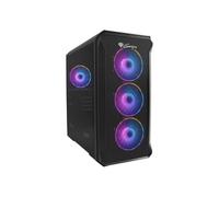 Boîtier de jeu - NATEC - IRID - 3 ventilateurs 120 mm - Micro ATX - mini-ITX