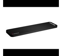 GENESIS Rubid 400 TKL Repose-Poignet Noir 360x95x15mm, Matériaux Tissu et Caoutchouc, Base Antidérapante, Packaging Boîte NPG-1835