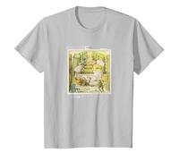 Genesis Selling England T-Shirt, Enfant, Argent, 8 Ans